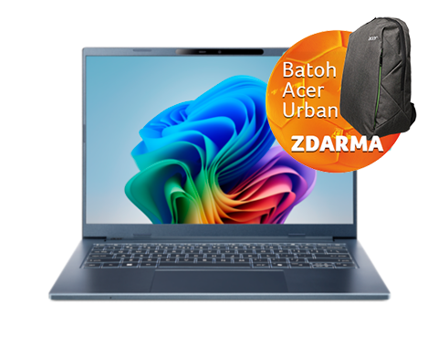 Acer Aspire 14 AI  Stylový. Solidní. Vyýkonný.